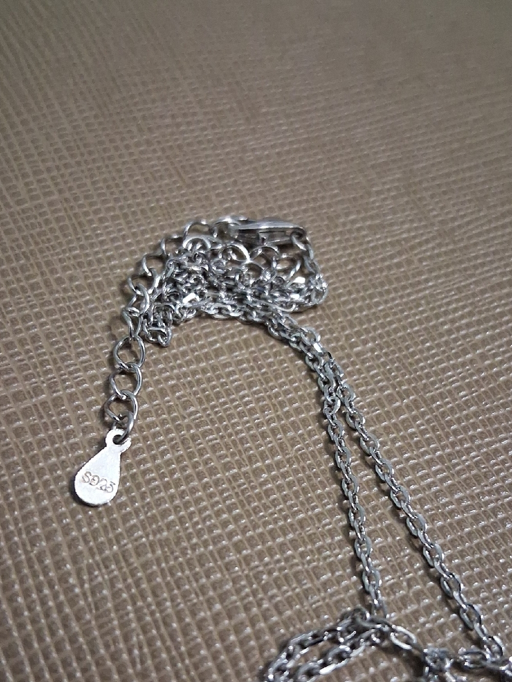 Silver-tone Blue Heart Pendant Necklace - Women Jewelry - Picture 4 of 8